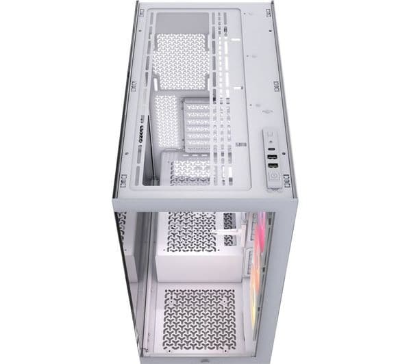 Corsair 3500X RS-R ARGB ATX Mid-Tower PC Case - White - Image 2