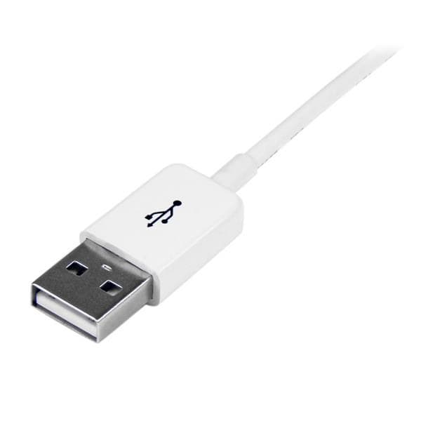 StarTech.com 1m White USB 2.0 Extension Cable A to A - M/F - Image 2