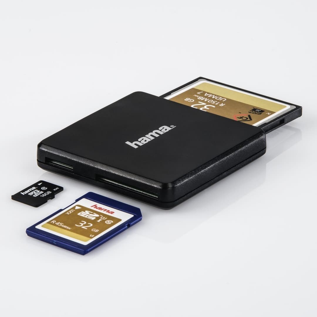 Hama 00124022 card reader USB 3.2 Gen 1 (3.1 Gen 1) Type-A Black - Image 4