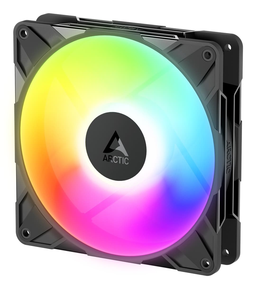 ARCTIC Freezer P14 Pro Reverse A-RGB - 3 Pack - 140 mm A-RGB PWM Fan with Cable Splitter - Image 2