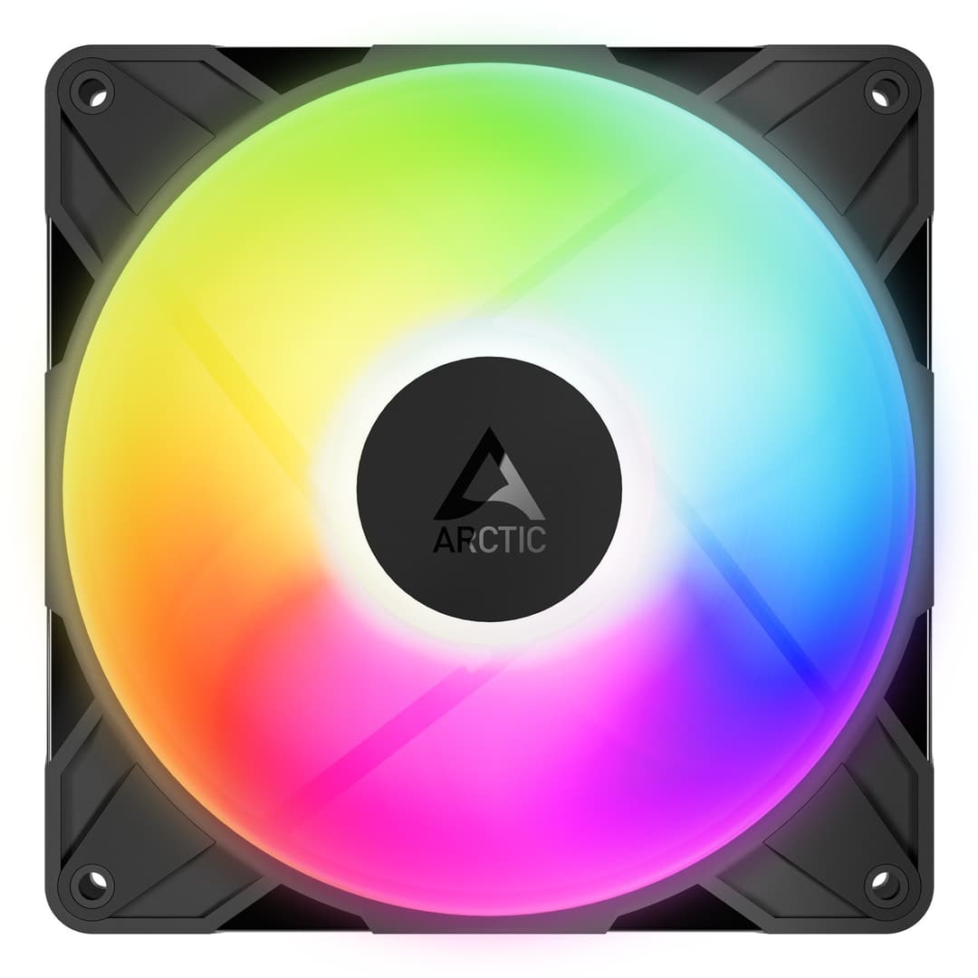 ARCTIC Freezer P14 Pro Reverse A-RGB - 3 Pack - 140 mm A-RGB PWM Fan with Cable Splitter - Image 3