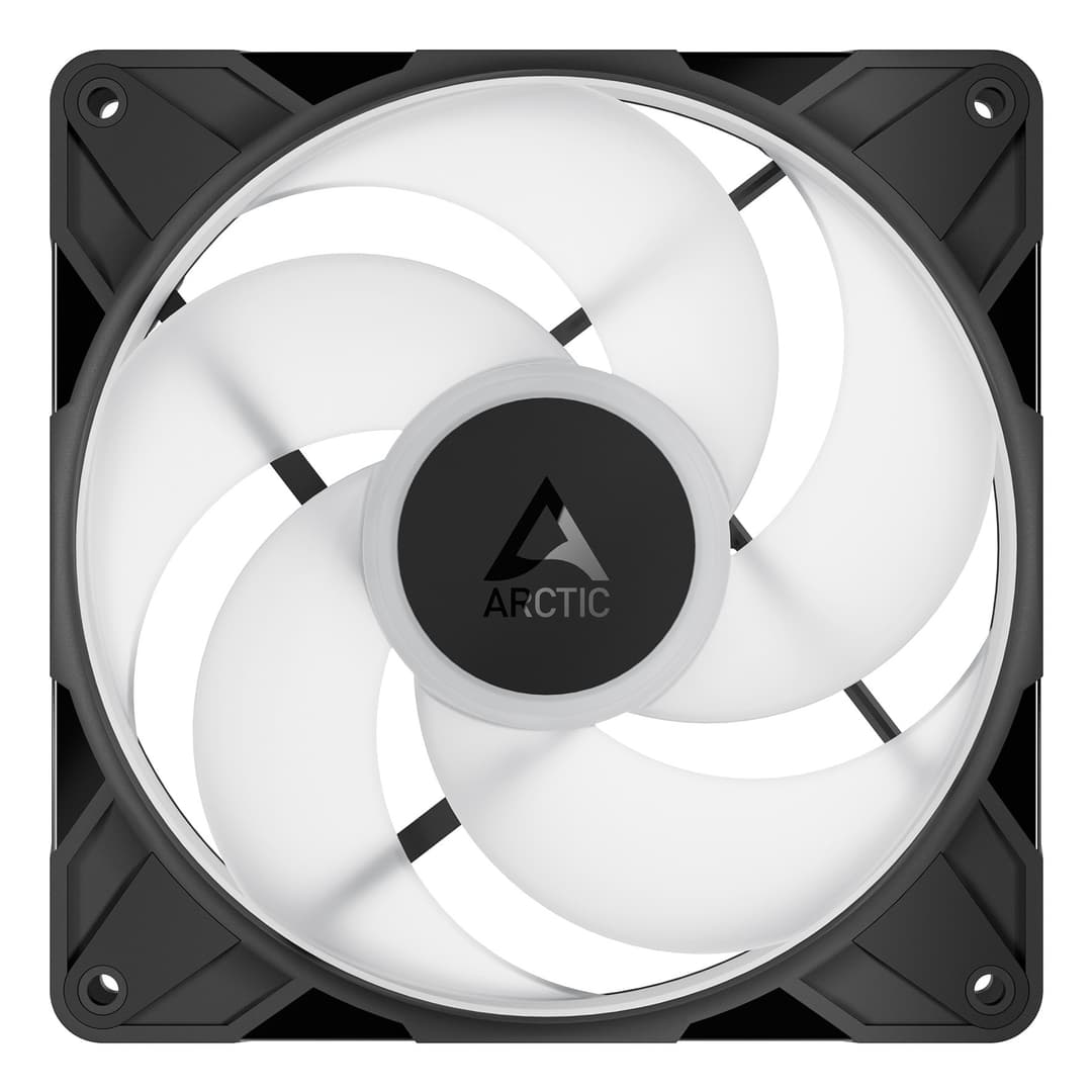 ARCTIC Freezer P14 Pro Reverse A-RGB - 3 Pack - 140 mm A-RGB PWM Fan with Cable Splitter - Image 4