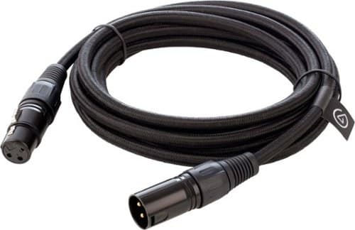 Elgato - 10' XLR Microphone Cable - Black - Image 1