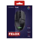 GXTrust GXT109 Felox Wired Gaming Mouse - Black thumbnail 6