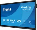 iiyama TE6515A-B2AG Signage Display Kiosk design 163.8 cm (64.5") Wi-Fi 550 cd/m² 4K Ultra HD Black Touchscreen Built-in processor Android 24/7 thumbnail 3