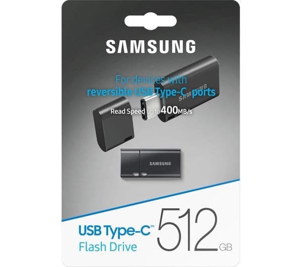Samsung USB Type-C Memory Stick 512GB Grey - Image 4