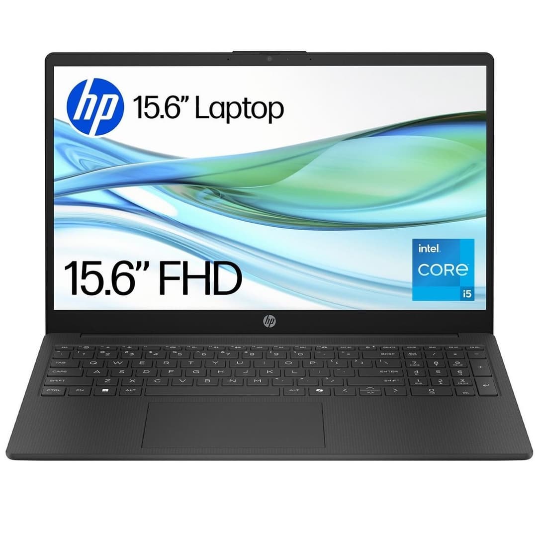 HP 15-fd0062na 15in Intel Core i5 8GB 512GB Laptop - Black - Image 1