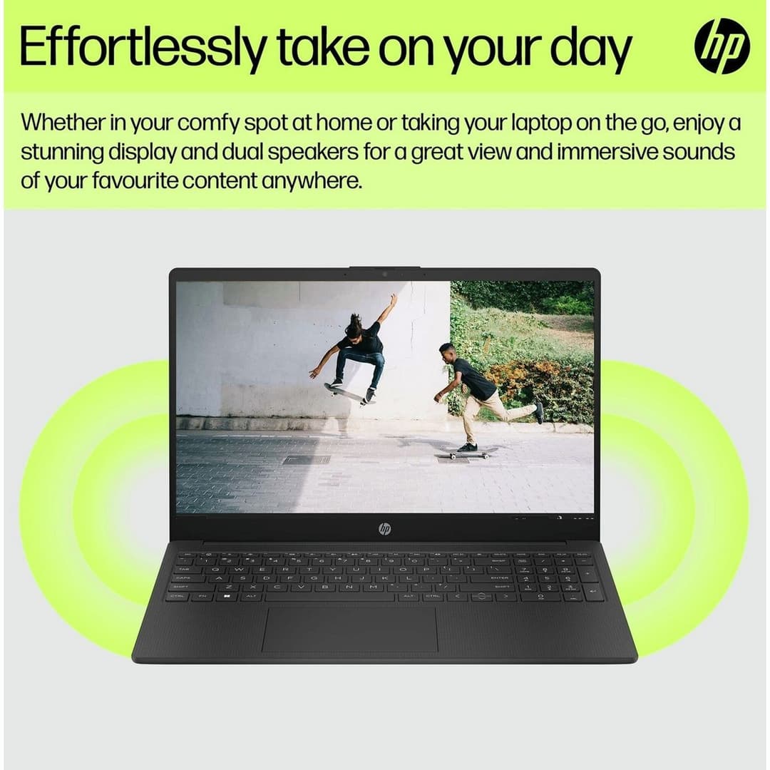 HP 15-fd0062na 15in Intel Core i5 8GB 512GB Laptop - Black - Image 6