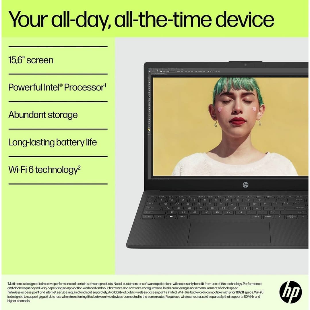HP 15-fd0062na 15in Intel Core i5 8GB 512GB Laptop - Black - Image 8
