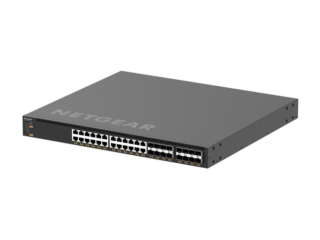 NETGEAR XSM4340V Managed L3 10G Ethernet (100/1000/10000) Power over Ethernet (PoE) 1U Black - Image 1