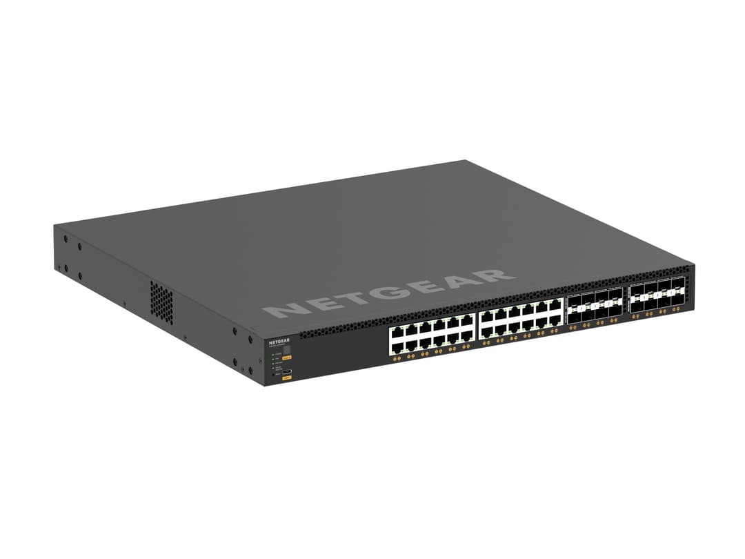 NETGEAR XSM4340V Managed L3 10G Ethernet (100/1000/10000) Power over Ethernet (PoE) 1U Black - Image 2