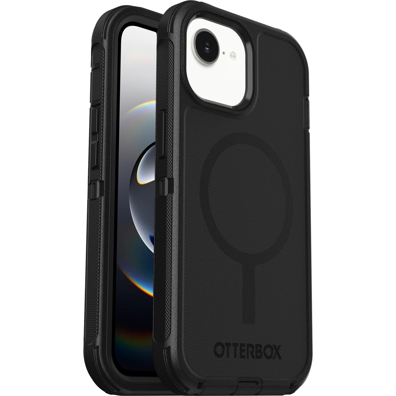 OtterBox Defender MagSafe Case for iPhone 17e/16e/15/14/13, Black