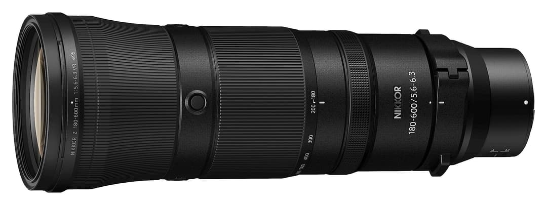 Nikon NIKKOR Z 180-600mm f/5.6-6.3 VR Telephoto Zoom Lens - Black - Image 1