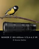 Nikon NIKKOR Z 180-600mm f/5.6-6.3 VR Telephoto Zoom Lens - Black thumbnail 3