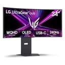 LG UltraGear 34GX900A-B 34" Ultrawide Curved OLED Quad HD 240Hz 0.03ms USB-C Freesync Premium Pro Height Adjustable Gaming Monitor with Speakers thumbnail 6
