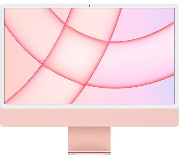 APPLE iMac 4.5K 24" (2021) - M1, 512 GB SSD, Pink - Image 1
