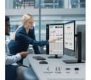 LG 27BA650-B 27" Full HD 1080p IPS LED Monitor - 100Hz, USB-C 65W Power Delivery, Built-in KVM, Speakers - Black thumbnail 3