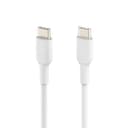 Belkin BoostCharge CAB004bt2MWH2PK USB C Fast Charger Cable - White thumbnail 2