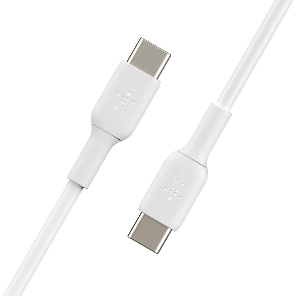 Belkin BoostCharge CAB004bt2MWH2PK USB C Fast Charger Cable - White - Image 3