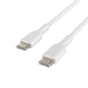 Belkin BoostCharge CAB004bt2MWH2PK USB C Fast Charger Cable - White thumbnail 4