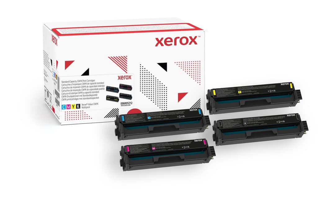 Xerox Genuine ® C230 Color Printer/C235 Color Multifunction Printer Multipack Standard capacity Toner Cartridge (1500 Pages) - 006R05212 - Image 1