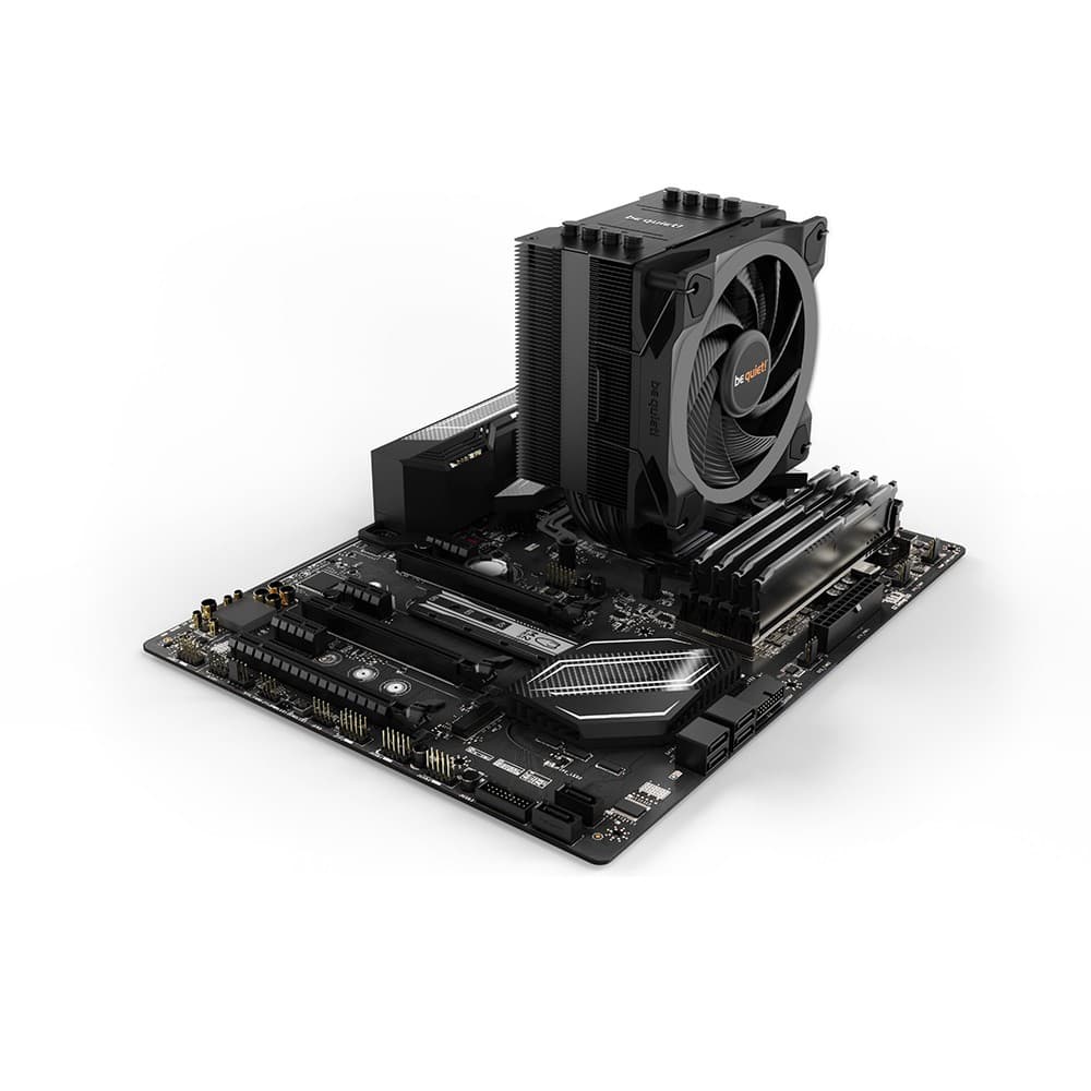 be quiet! Dark Rock Pro 5 BK036 Dual Tower 270W TDP 135mm/120mm Silent Wings 6-Pole Fan Motor 4-pin PWM Intel/AMD CPU Air Cooler - Black - Image 5