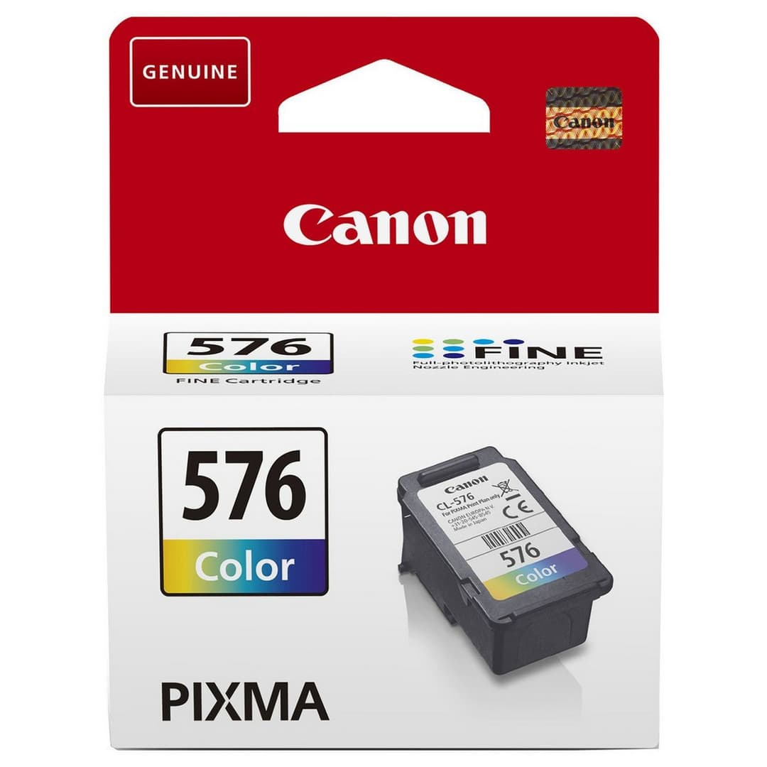 Canon CL-576 Tri-colour Ink Cartridge - Image 1