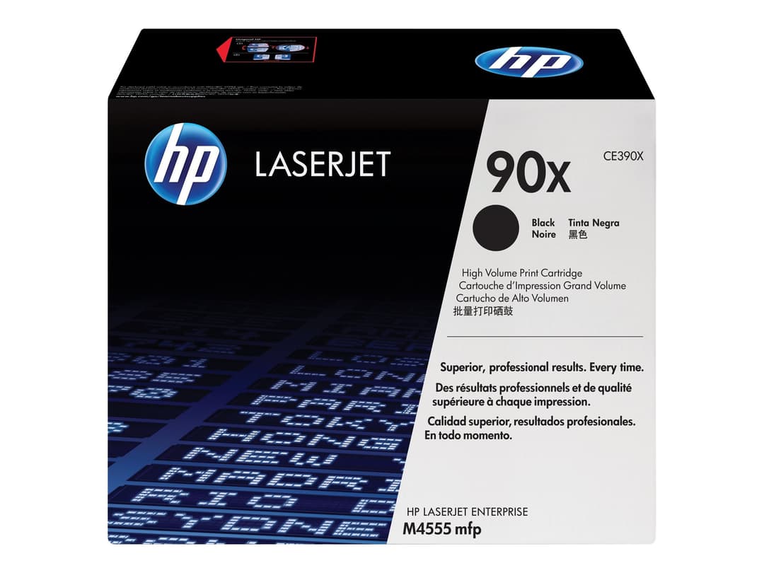 HP 90X CE390X Original HP High Yield LaserJet Toner Cartridge - Black - Image 1