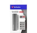 Verbatim Vx500 External SSD USB 3.2 Gen 2 480GB - Space Grey thumbnail 2