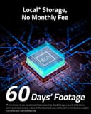 Eufy Floodlight Cam 2 Pro 2K 360° Pan, Tilt 3000 Lumens AI Tracking Hardwired - White thumbnail 8