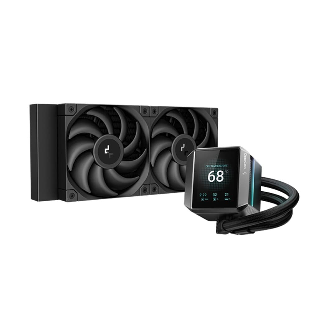 DeepCool Mystique 240mm ARGB Fluid Dynamic Bearing AIO Liquid Coolers