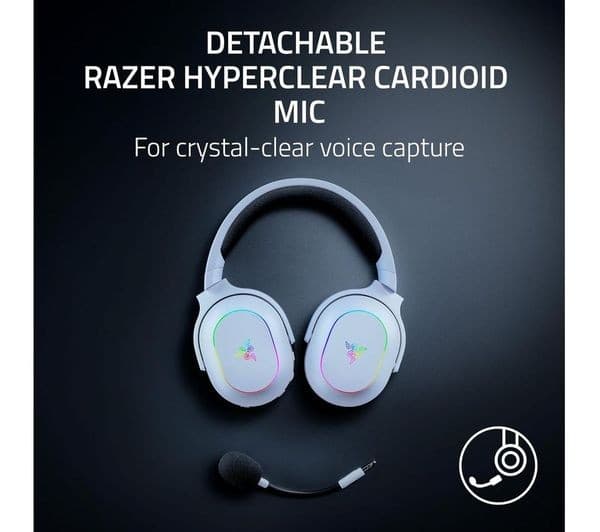 Razer Barracuda X Chroma Wireless Gaming Headset - White - Image 5