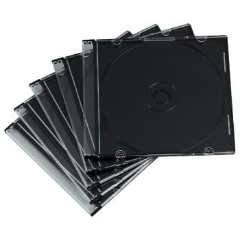Hama CD Slim Jewel Case, pack 50 Pcs 1 discs Transparent - Image 2
