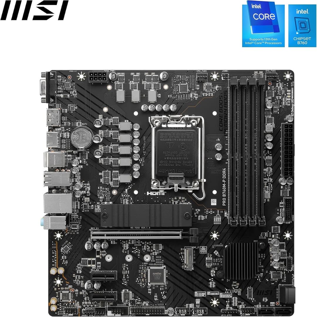MSI PRO B760M-P Motherboard - Image 2