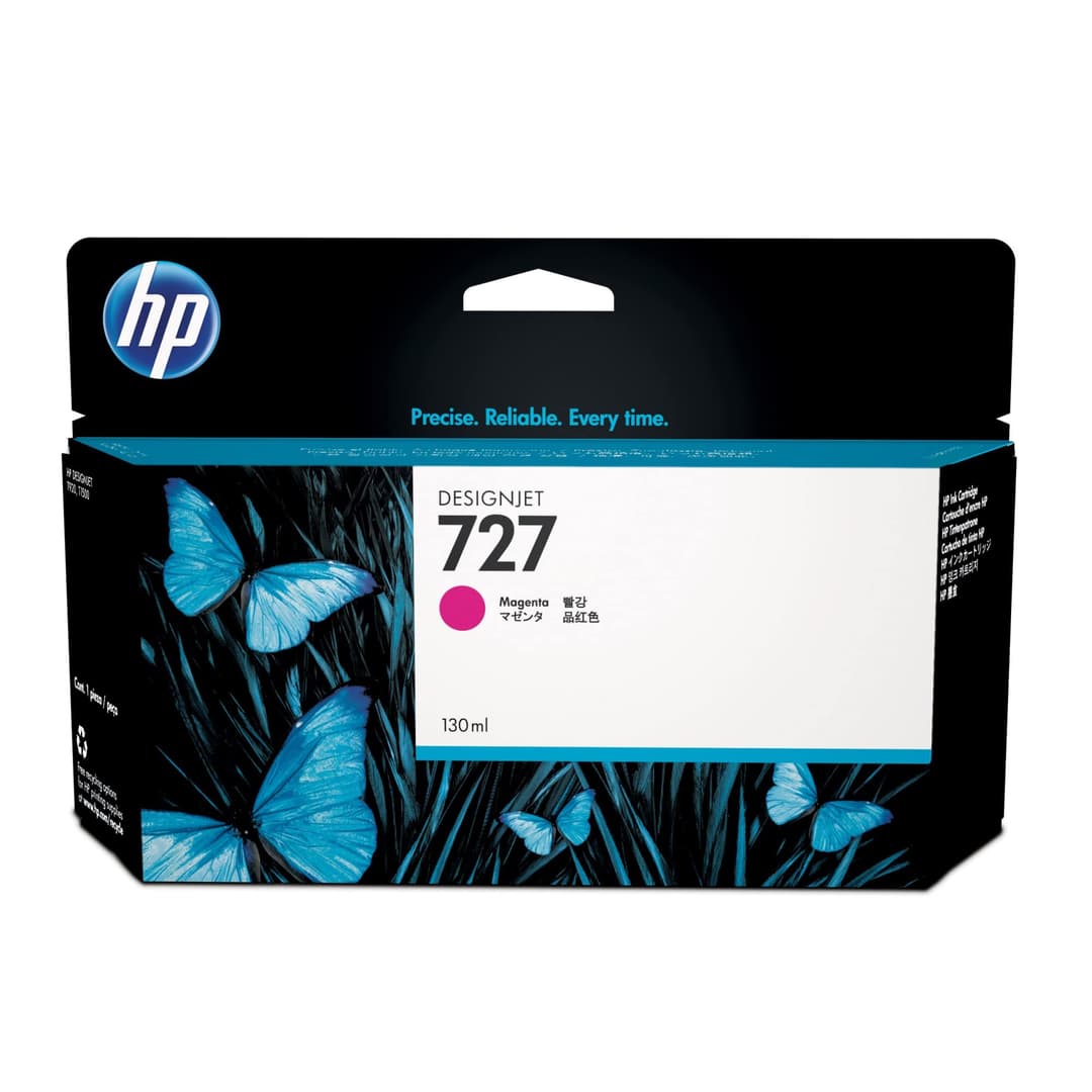 HP 727 Magenta Original Ink Cartridge - Magenta - Image 1
