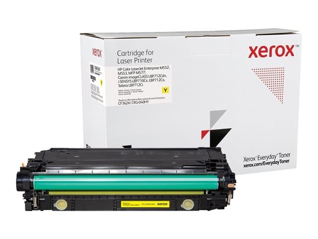 Everyday - High Yield - yellow - compatible - toner cartridge (alternative for: Canon CRG-040HY, HP CF362X) - Image 1