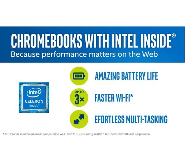 Lenovo IdeaPad 3 11.6" Chromebook - Intel® Celeron®, 64 GB eMMC, Black - Image 10