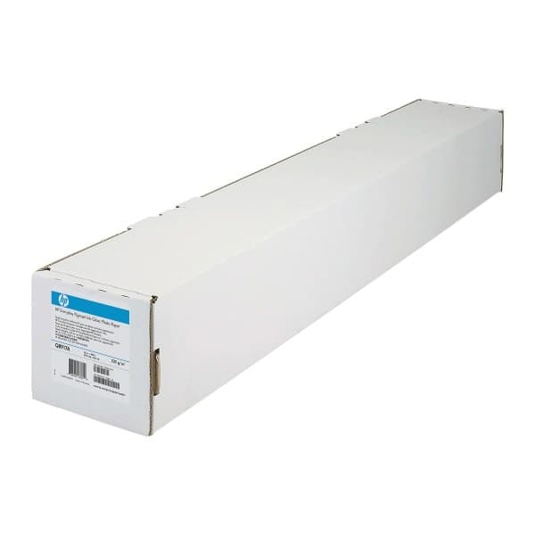 HP Heavyweight Coated Matte Photo Quality Inkjet Paper  130 gsm  6.4 mil  24 x100  Roll - Image 1