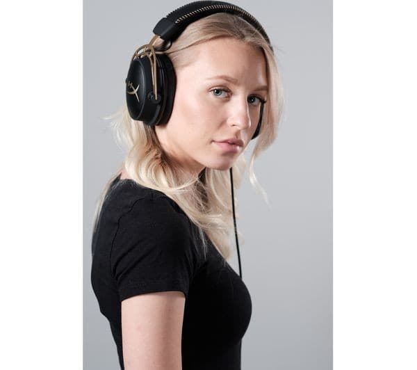 HyperX Cloud Alpha Wired Gaming Headset - Black & Gold - Image 4