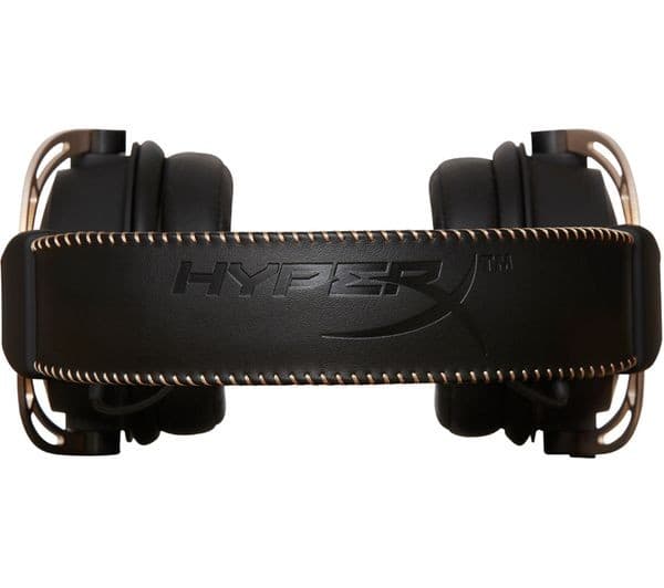 HyperX Cloud Alpha Wired Gaming Headset - Black & Gold - Image 6