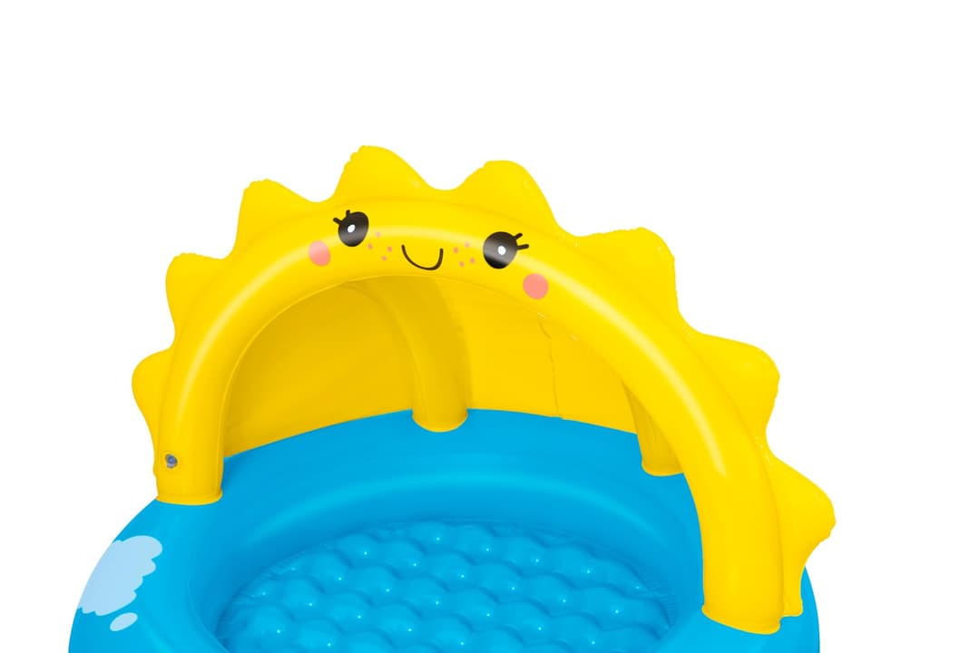 Bestway Sunny DaysInflatable Shaded Kiddie Pool - Multi-Coloured - Image 4