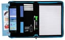 Monolith Blueline Zipped Conference Folder A4 Black (3351) thumbnail 4