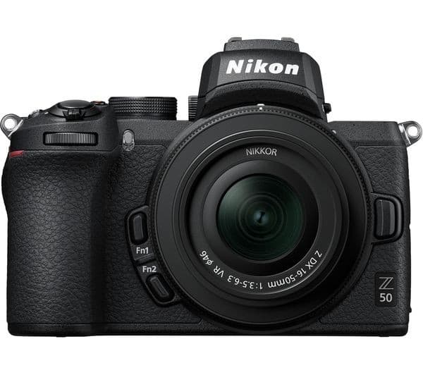 Nikon Z 50 Mirrorless Camera 16-50mm VR Lens Kit - Black - Image 1