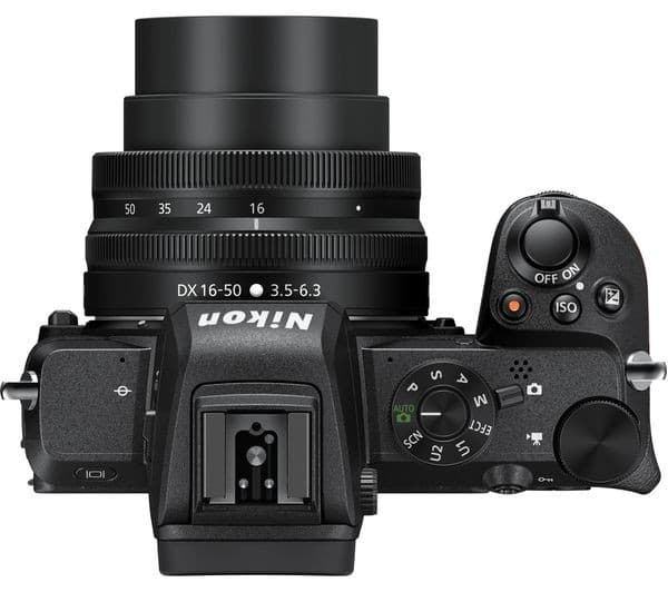 Nikon Z 50 Mirrorless Camera 16-50mm VR Lens Kit - Black - Image 2