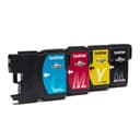 Brother LC1100VALBP ink cartridge 4 pc(s) Original Black, Cyan, Magenta, Yellow thumbnail 2