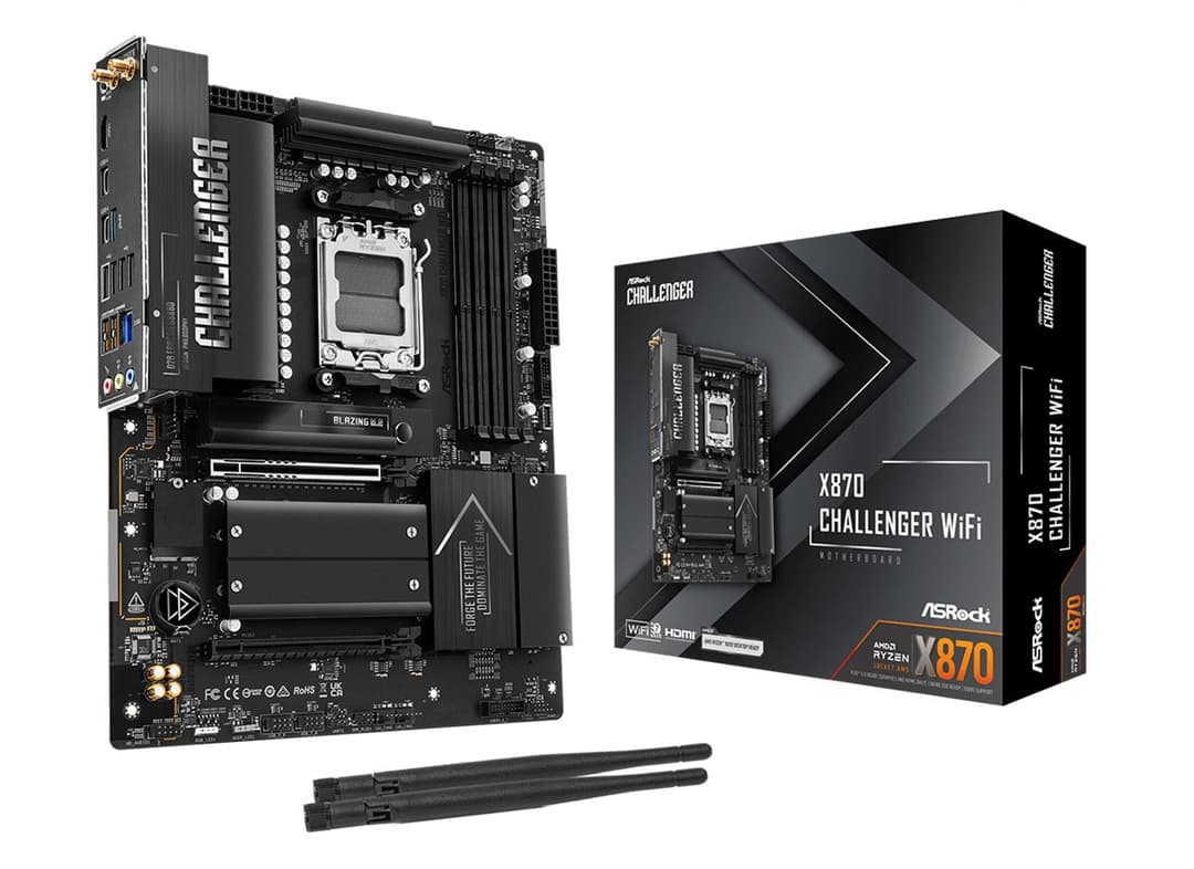 Asrock X870 Challenger WiFi AMD X870 Socket AM5 ATX - Image 1