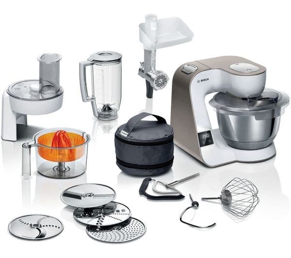 Bosch MUM5XW40G Stand Mixer Champagne - Image 1