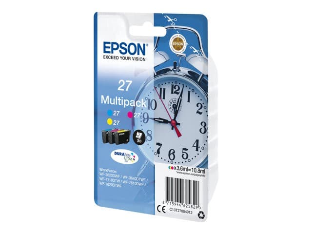 Epson 27 Multi-Pack - 3-pack - yellow, cyan, magenta - original - ink cartridge - Image 2