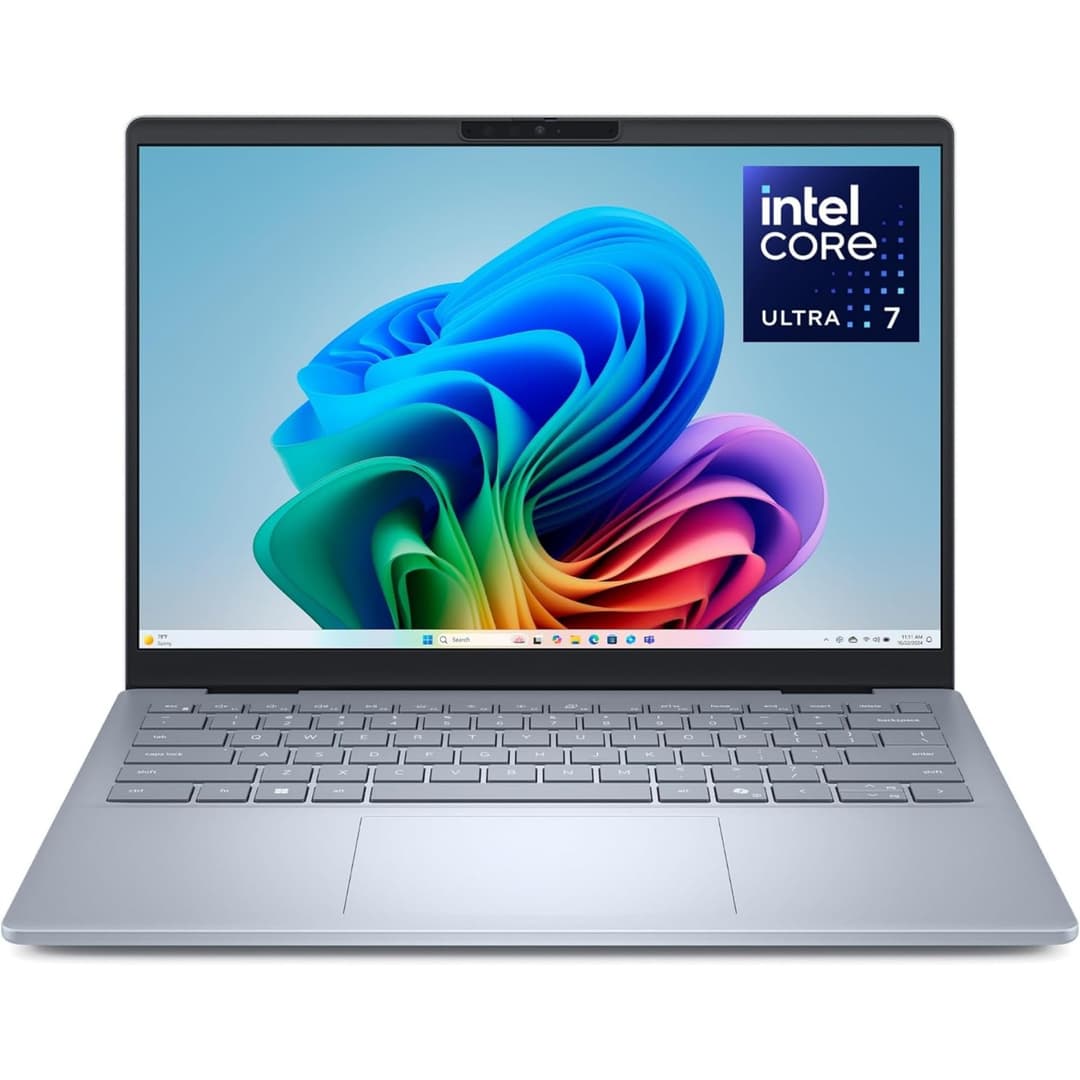 Dell 14 Plus Laptop - Intel Core Ultra 7 258V, 32GB RAM, 1TB SSD - Ice Blue - Image 1