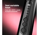 REVAMP Deep Beach Professional Ceramic Waver - Black thumbnail 9